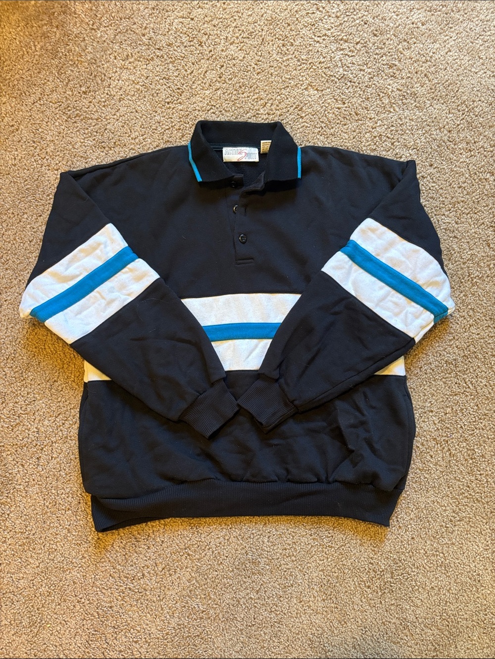 Collared Pullover with Buttons